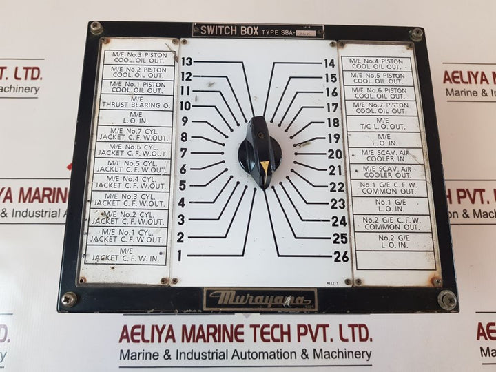 Murayama Sba-26R Switch Box