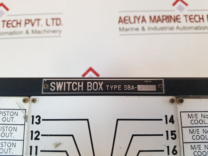 Murayama Sba-26R Switch Box