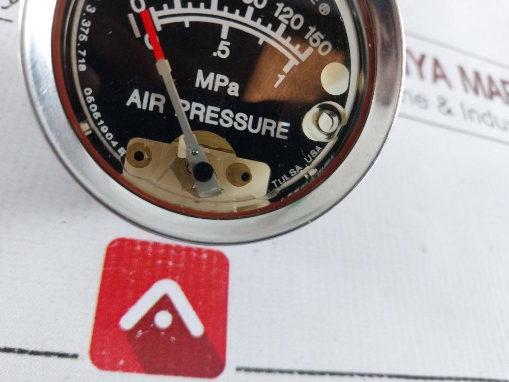 Murphy 100002680 Air Pressure Gauge 0 To 150 Psi