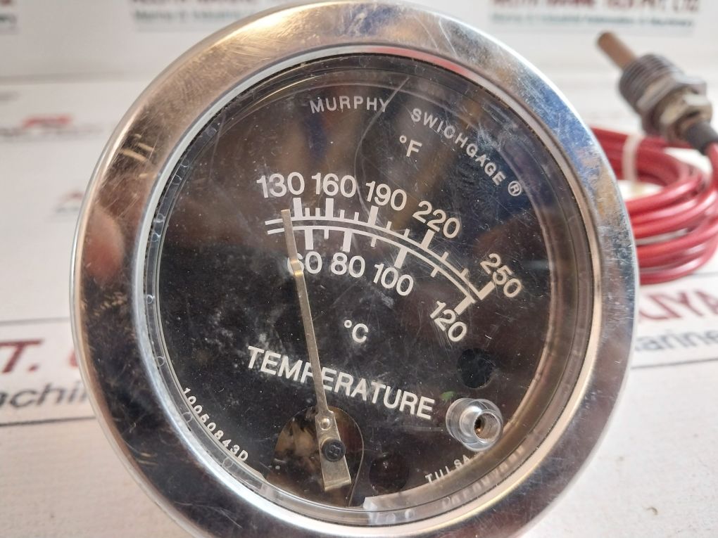 Murphy 10050843D Temperature Swichgage 60-120°C