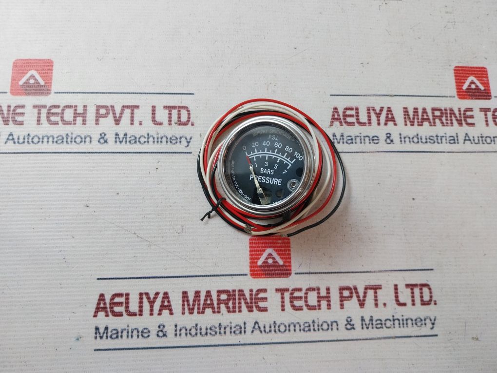 Murphy 92721422 Pressure Gauge 0-7 Bars