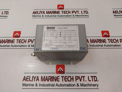 Murr Elektronik 10331 Power Line Filter 480V Ac