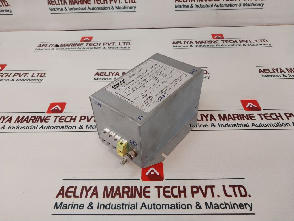 Murr Elektronik 10331 Power Line Filter 480V Ac
