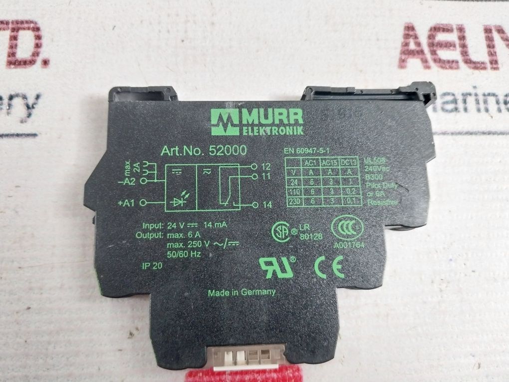 Murr Elektronik 52000 Output Relay Ip20