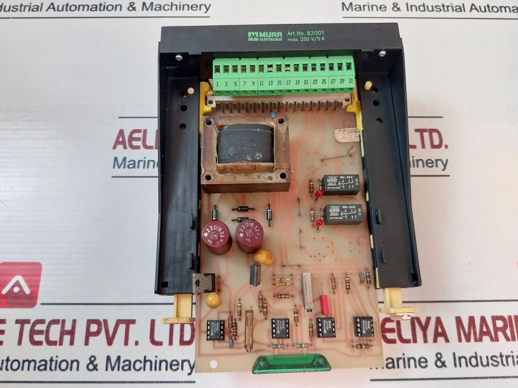 Murr Elektronik 63001 Pcb With Plug In Card Holder