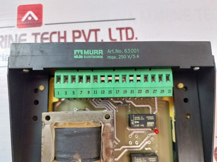 Murr Elektronik 63001 Pcb With Plug In Card Holder H21441