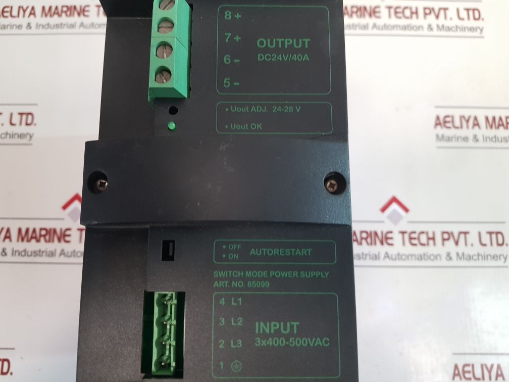 Murr Elektronik 85099 Switch Mode Power Supply Mcs40-3X400-500/24 (Not Working)
