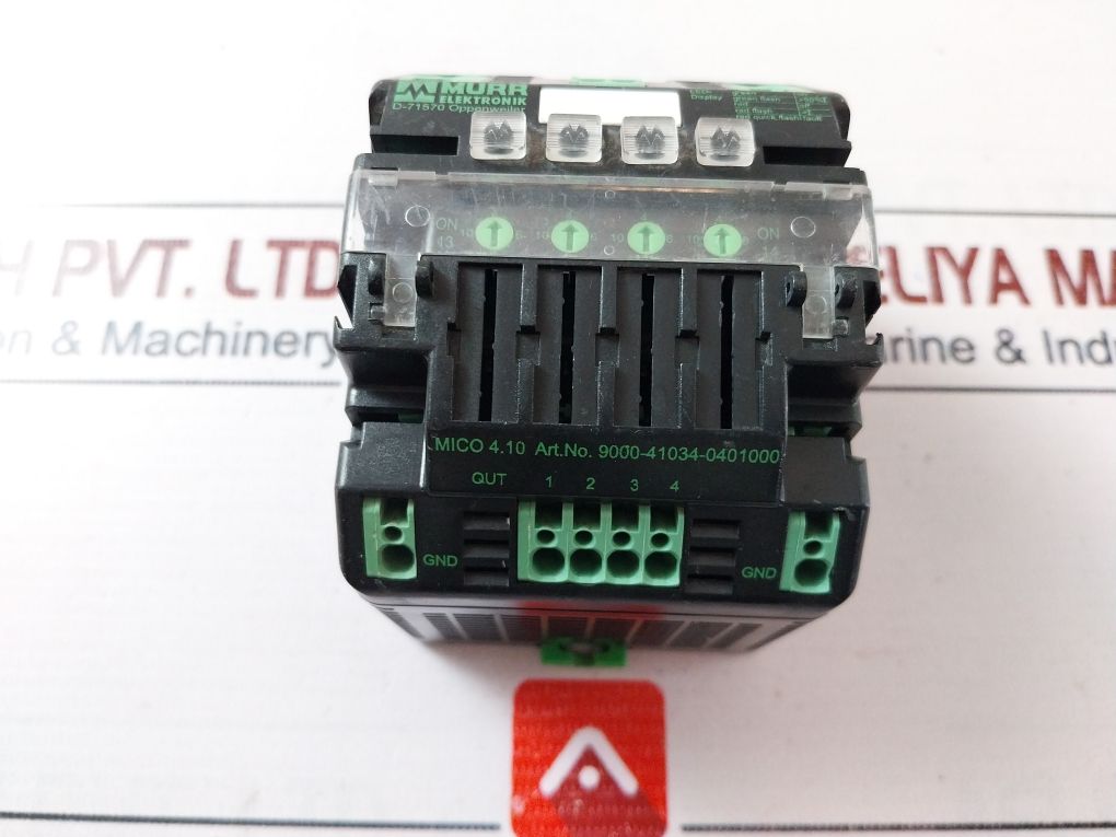 Murr Elektronik 9000-41034-0401000 Auxiliary Circuit Module Mico 4.10