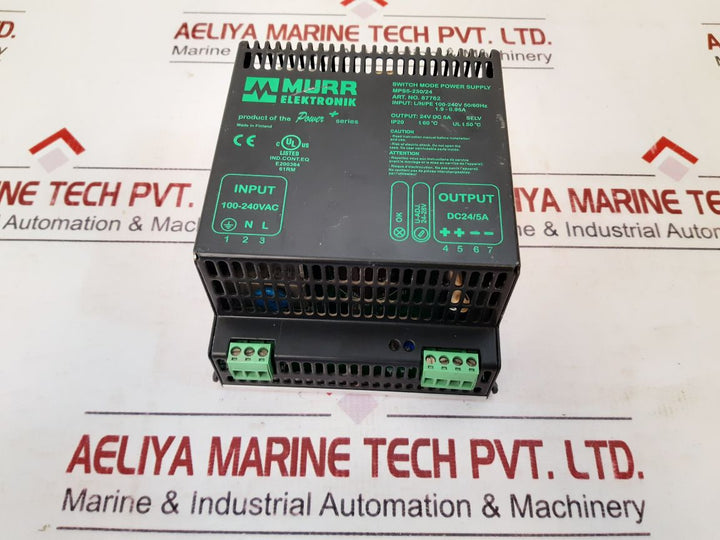 Murr Elektronik Mps5-230/24 Switch Mode Power Supply 87762
