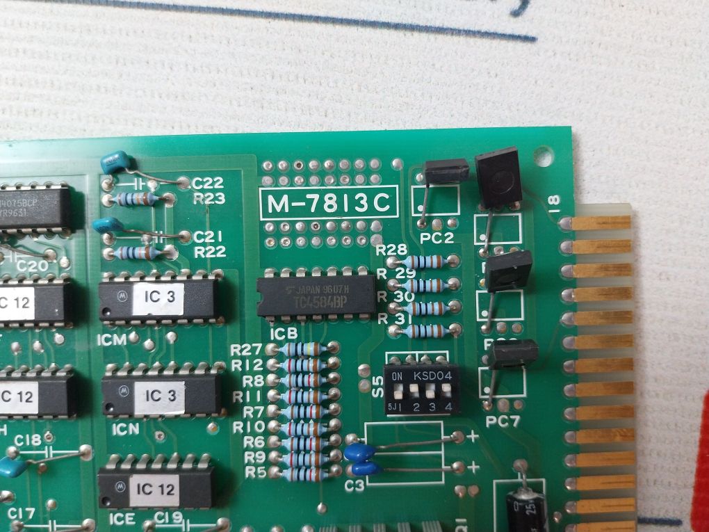 Musasino M-7813C Printed Circuit Board