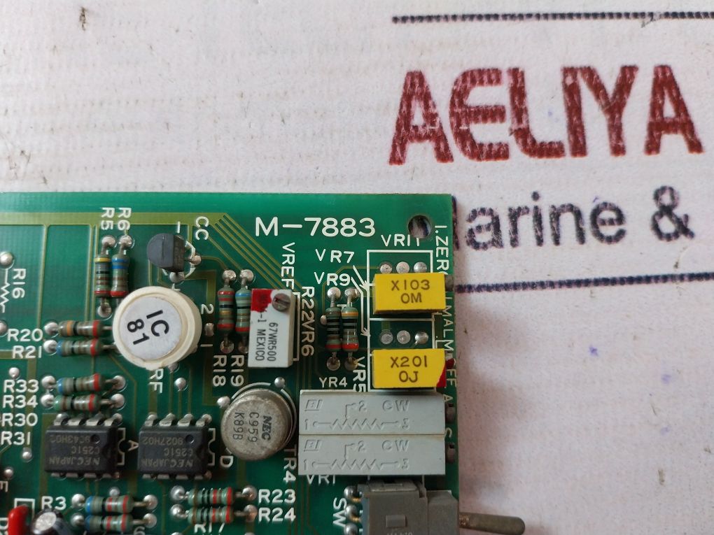 Musasino M-7883 Circuit Board