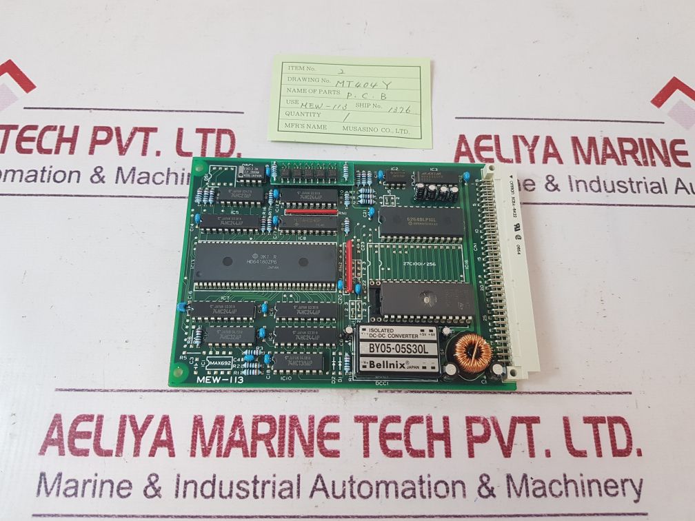 Musasino Mew-113 Pcb Card
