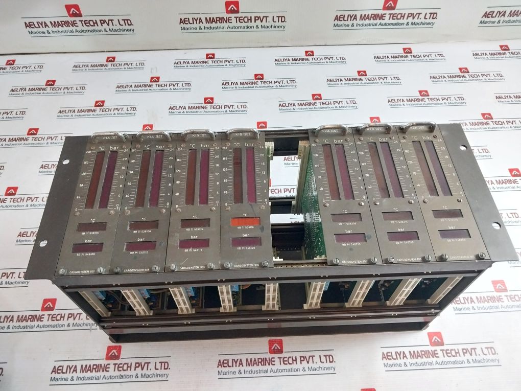 Mutec Cargosystem 906 Rack 7 Indication Module 24 Vac 4-20 Ma