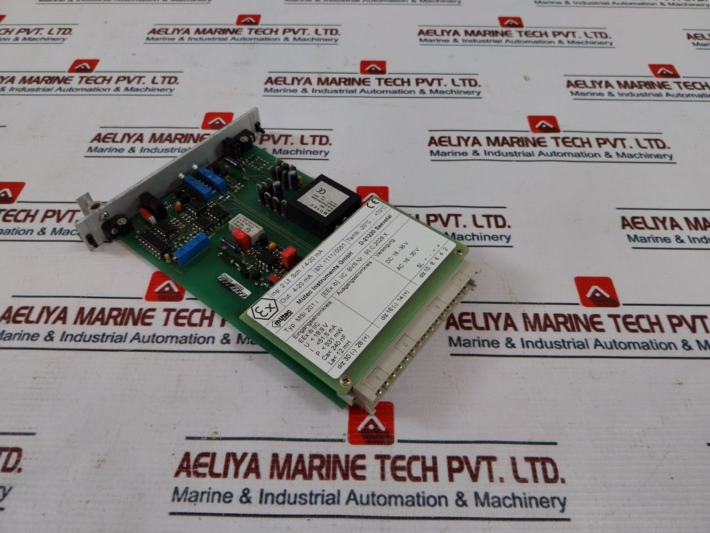 Mutec Msi201 I Printed Circuit Board 16-30V 4-20 Ma