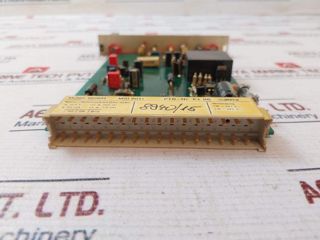 Mutec Msi 201I Printed Circuit Board Ex 86.B.2171X