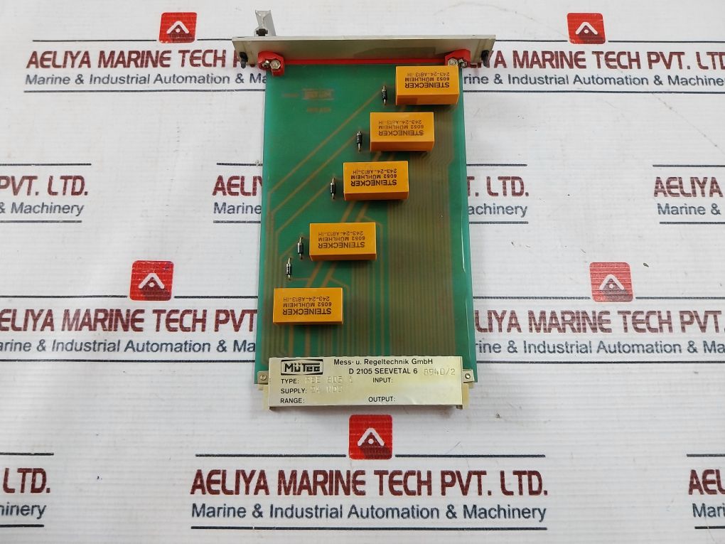 Mutec Ree 805 I Printed Circuit Board 24 Vdc