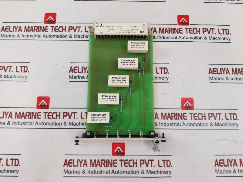 Mutec Ree 805 I Printed Circuit Board 9801Gk 24Vdc