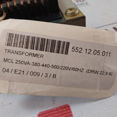 Muuntosahko 440V 1-phase Transformer 150Va