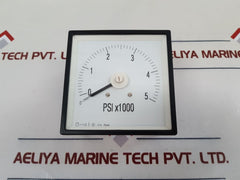 Mw Krd96S Meter 0-5 × 1000 Psi