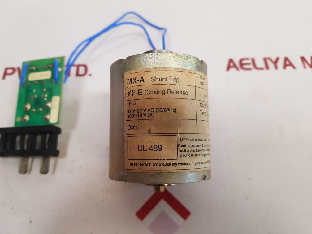 Merlin Gerin Mx-a Shunt Trip Circuit Breaker 685 654 Used One