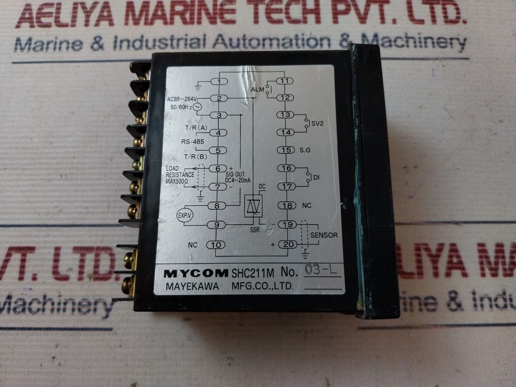 Mycom Shc211M Digital Temperature Controller Dc4 ~20Ma