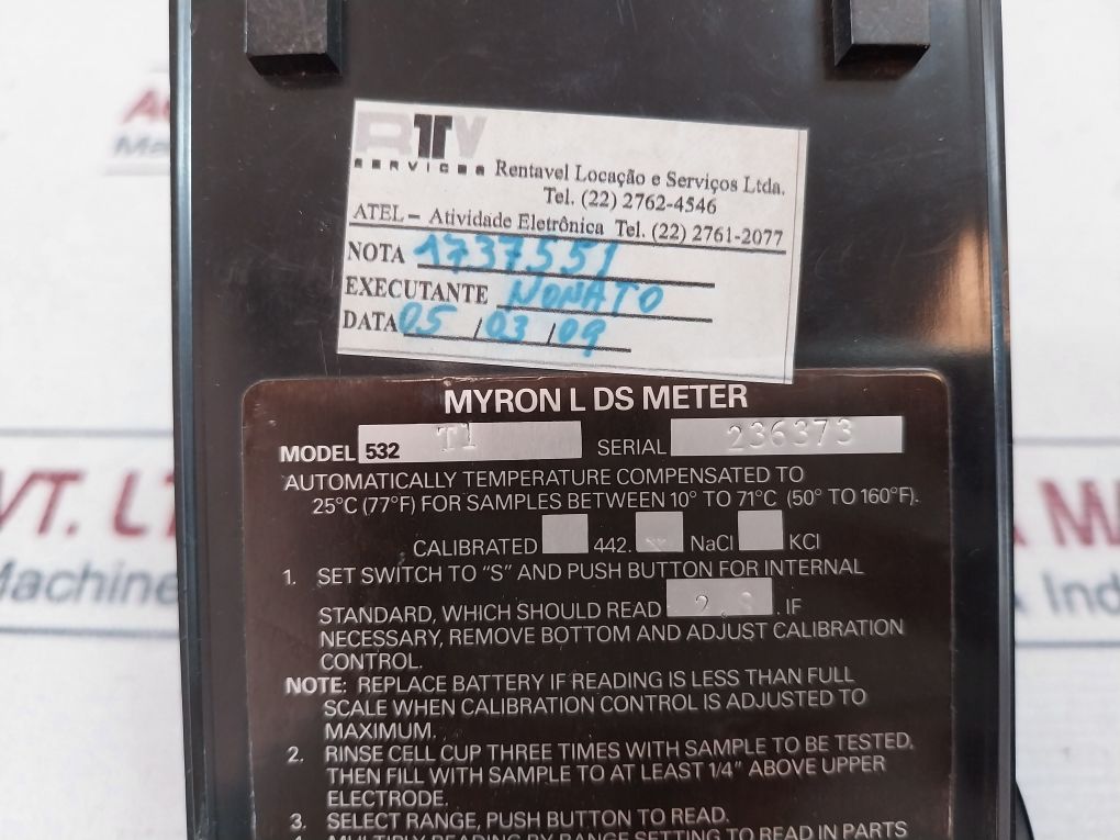 Myron L 532 T1 Ds Meter 0-5