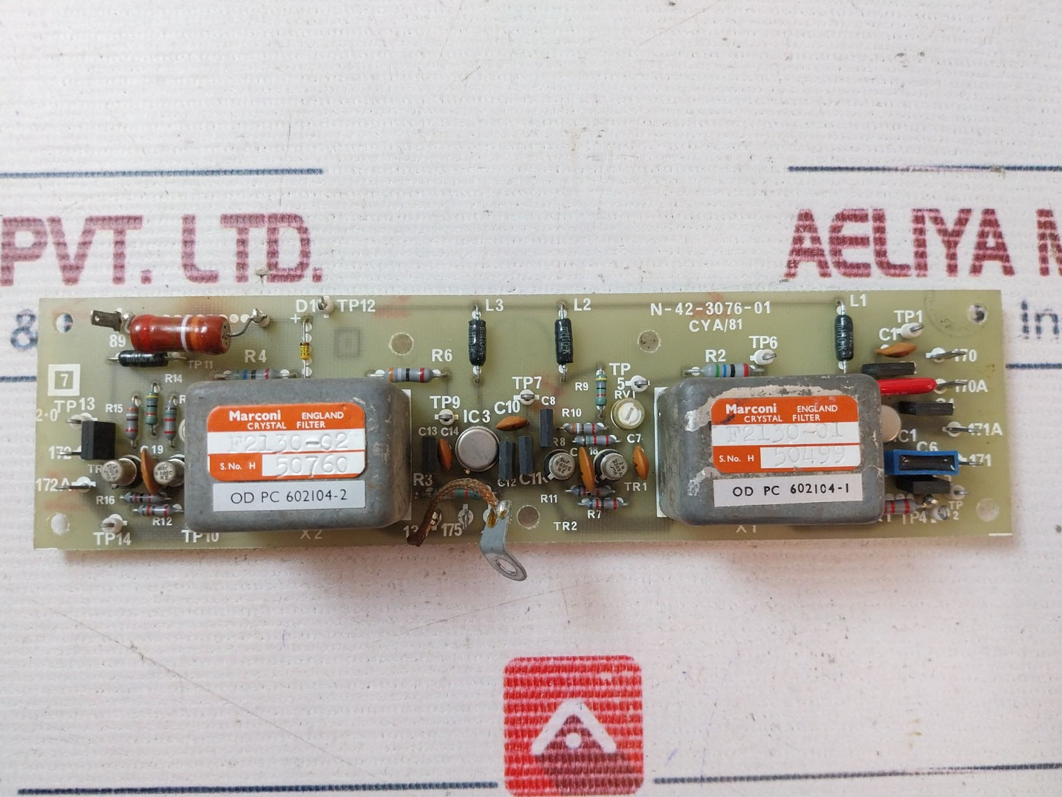 N-42-3076-01 Cya/81 Pcb Card
