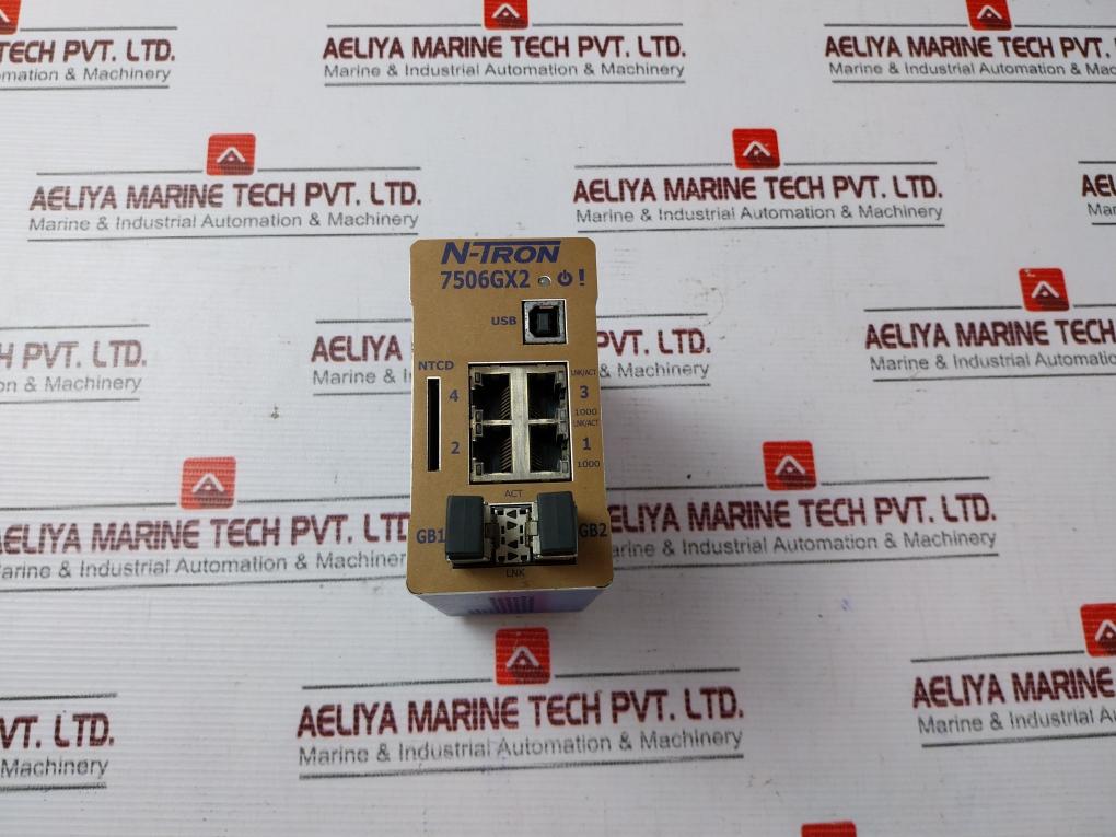 N-tron 7506Gx2-sx Managed Ethernet Switch 10-49V