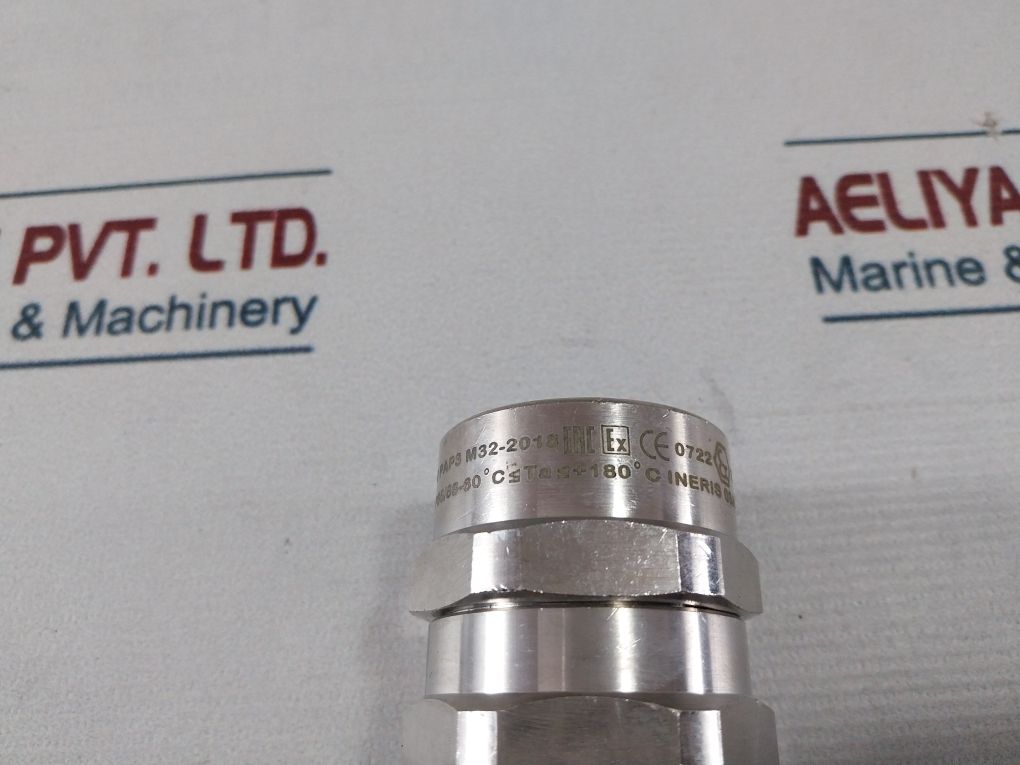 N.Asp I-20090 Brass Cable Gland M32 Nickel Finished Kit