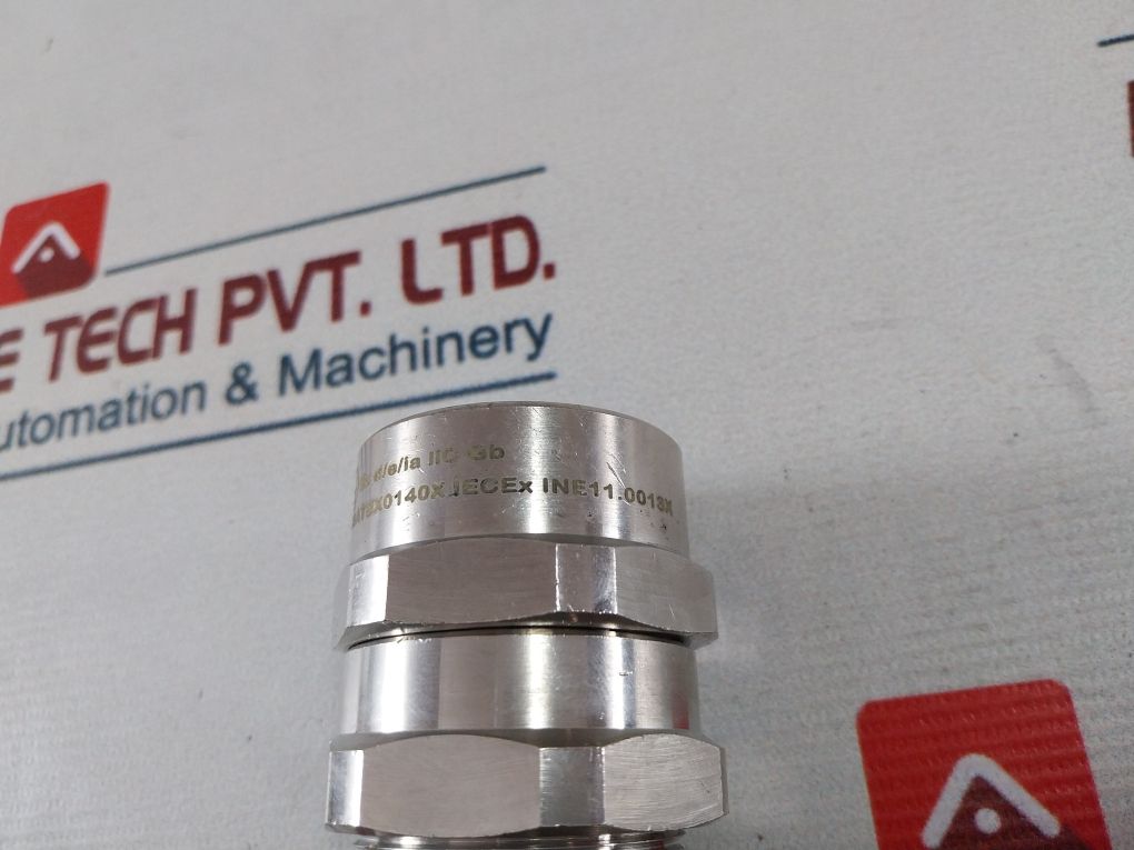 N.Asp I-20090 Brass Cable Gland M32 Nickel Finished Kit