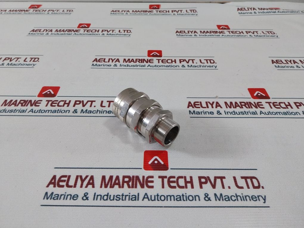 N.Asp I-20090 Brass Cable Gland M32 Nickel Finished Kit