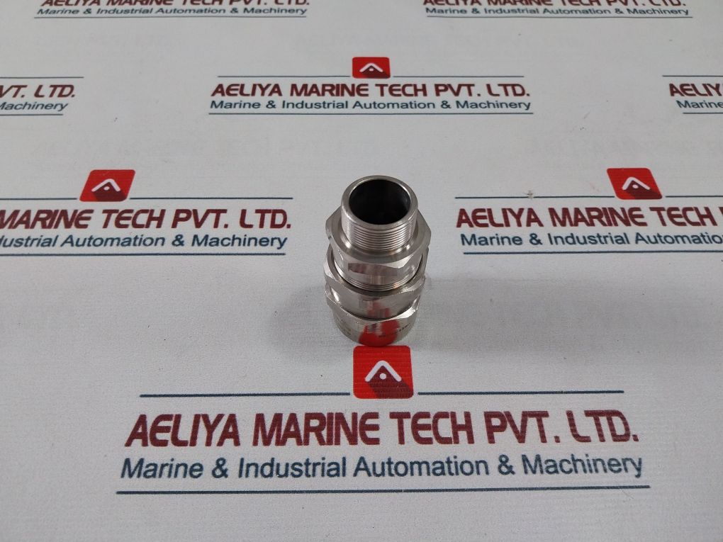 N.Asp I-20090 Brass Cable Gland M32 Nickel Finished Kit