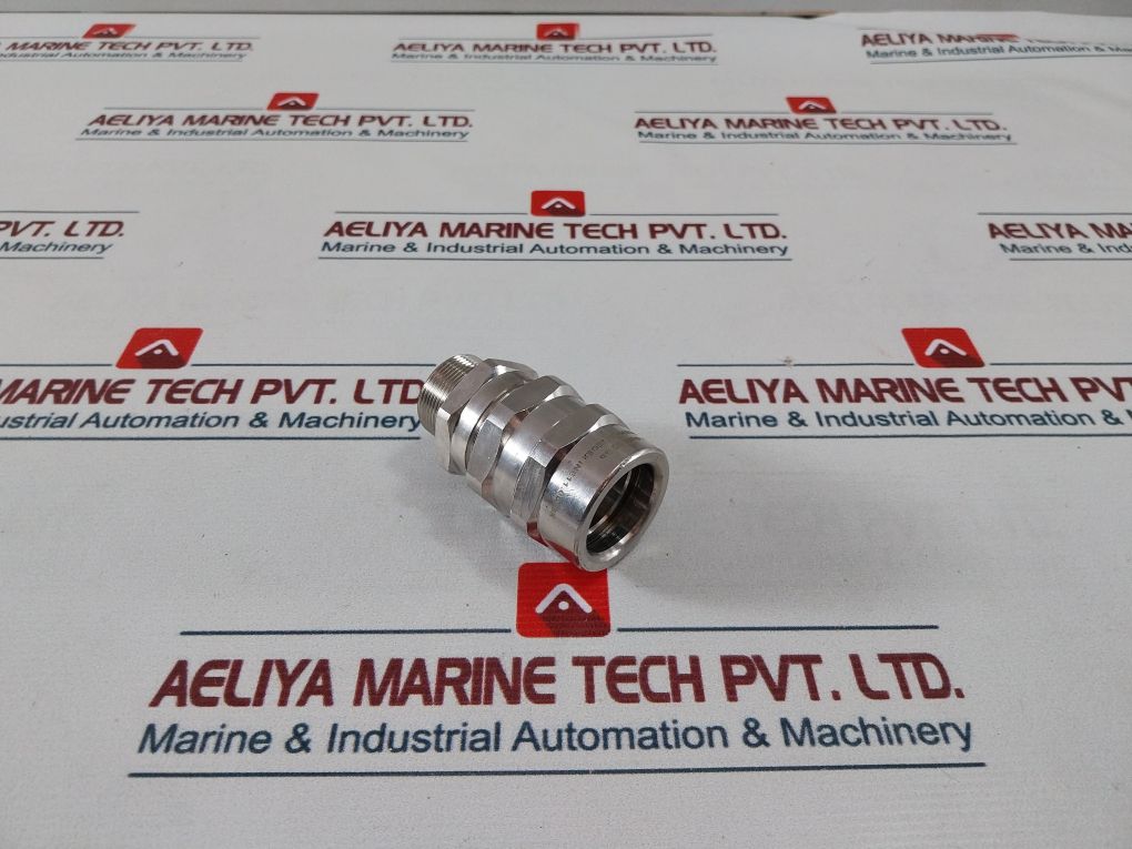 N.Asp I-20090 Brass Cable Gland M32 Nickel Finished Kit