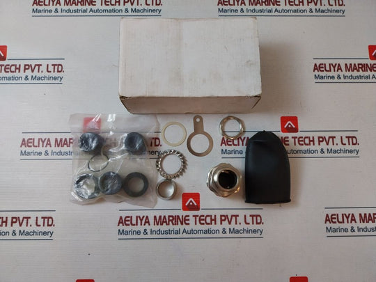 N.Asp I-20090 Brass Cable Gland M32 Nickel Finished