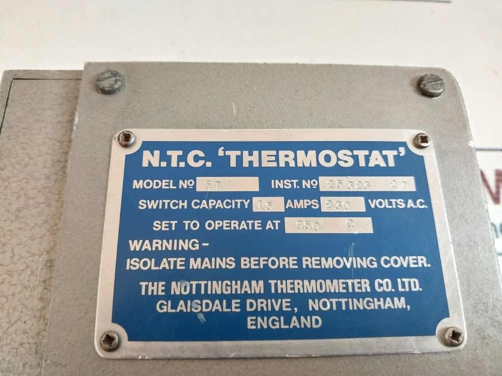 N.T.C. St Thermostat