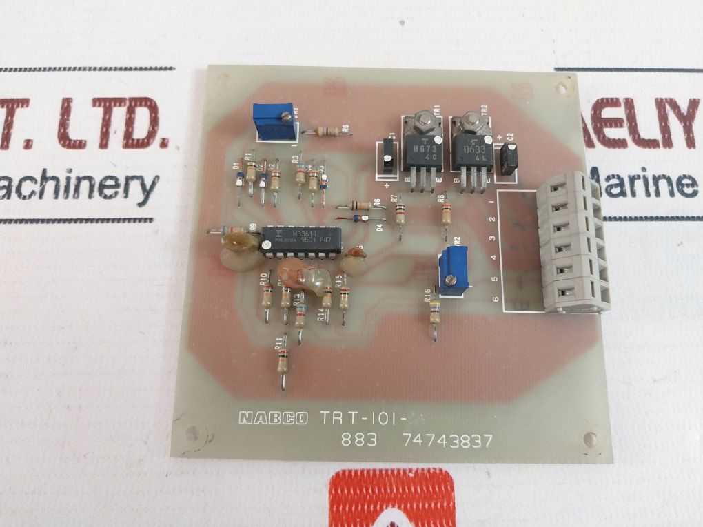 Nabco 883 74743837 Pcb Card Trt-101