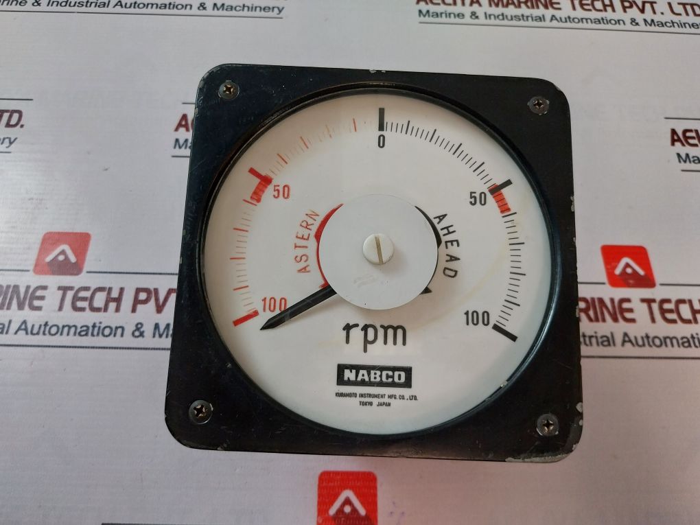 Nabco Astern 100-0-100 Ahead Rpm Meter 74750142-01