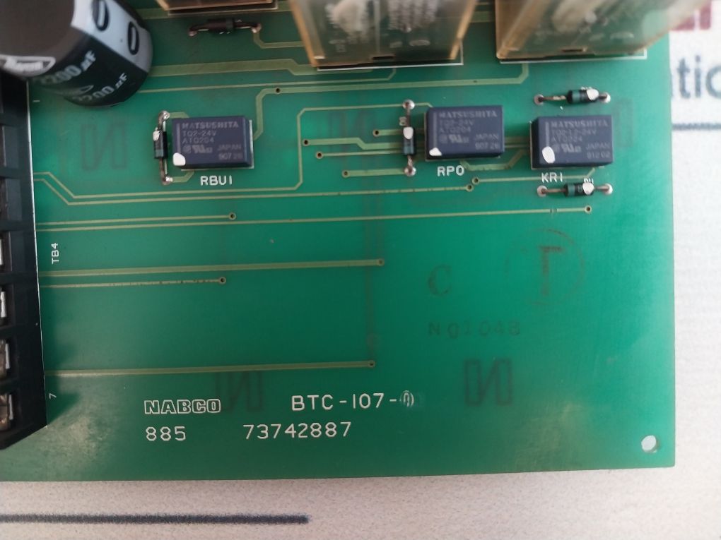 Nabco Btc-107-01 Pcb Card