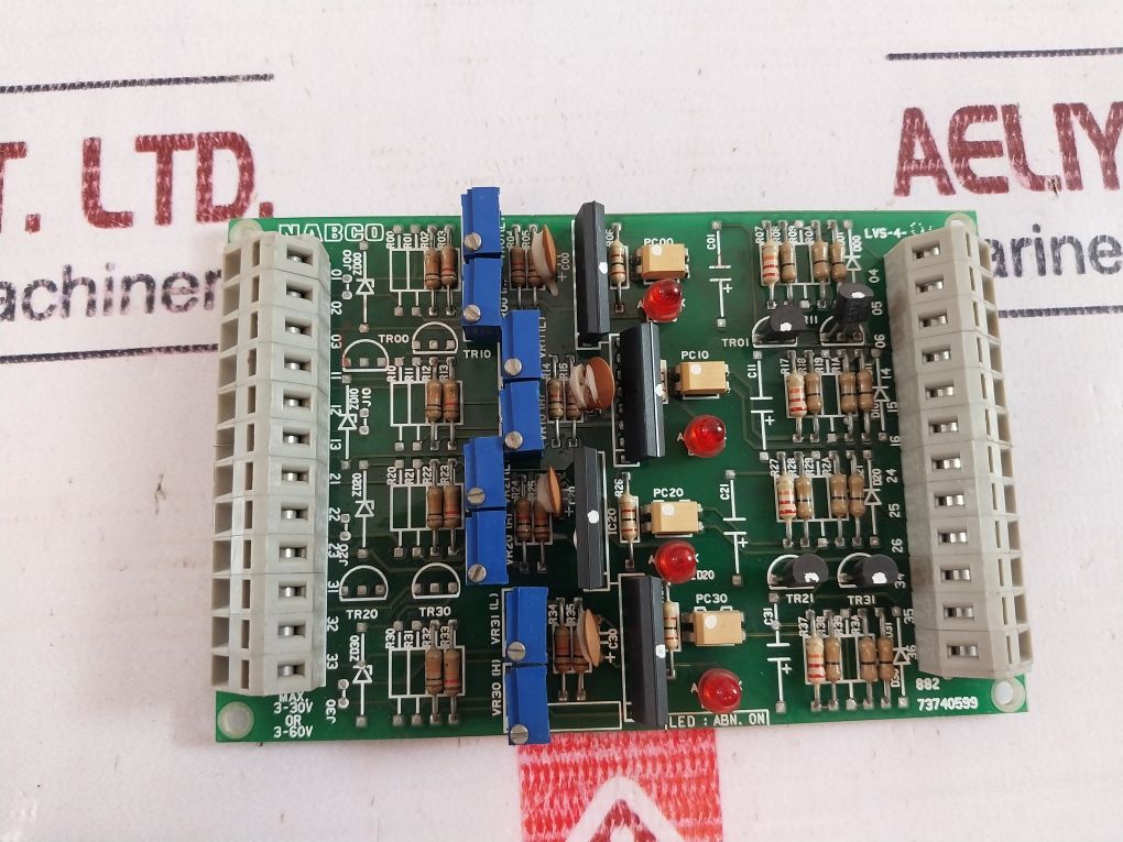 Nabco Lvs-4-01 Printed Circuit Board 882 73740599