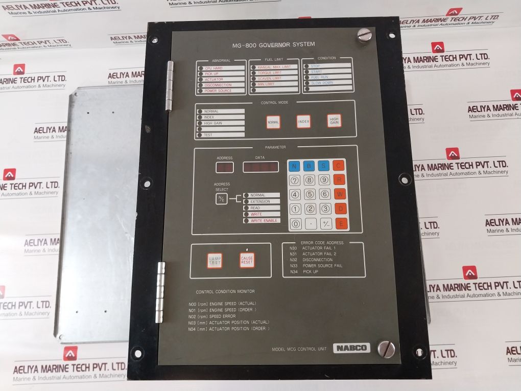 Nabco Mg-800 Governor System Kb501-01 Board Mcg Control Unit