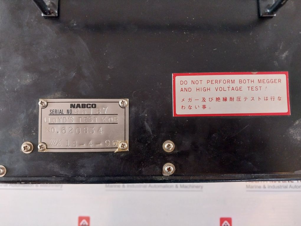 Nabco Mg-800 Governor System Kb501-01 Board Mcg Control Unit