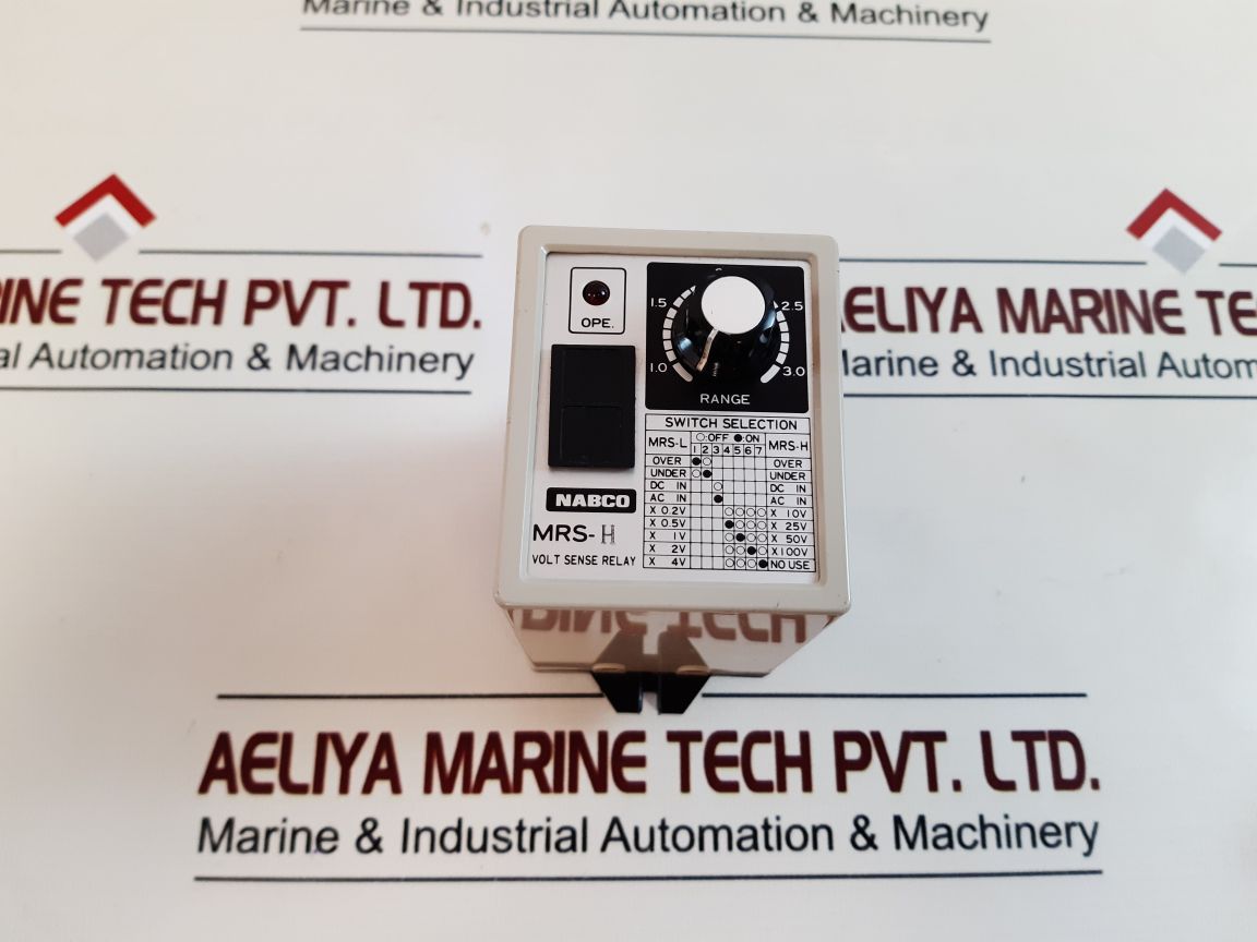 Nabco Mrs-h Volt Sense Relay
