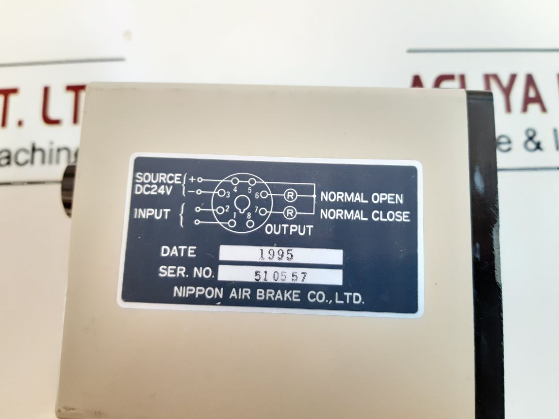 Nabco Mrs-h Volt Sense Relay