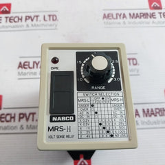 Nabco Mrs-h Volt Sense Relay 1.0-3.0, Dc24V