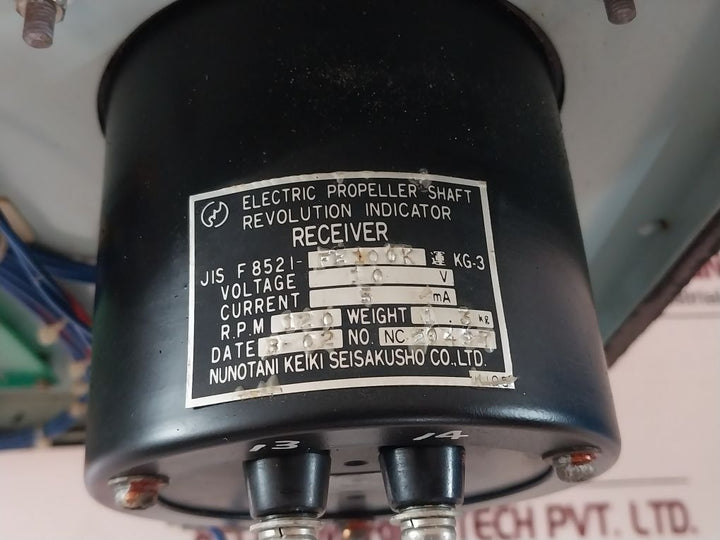 Nabco Nk 356 Revolution Indicator Receiver 10 V 5 Ma