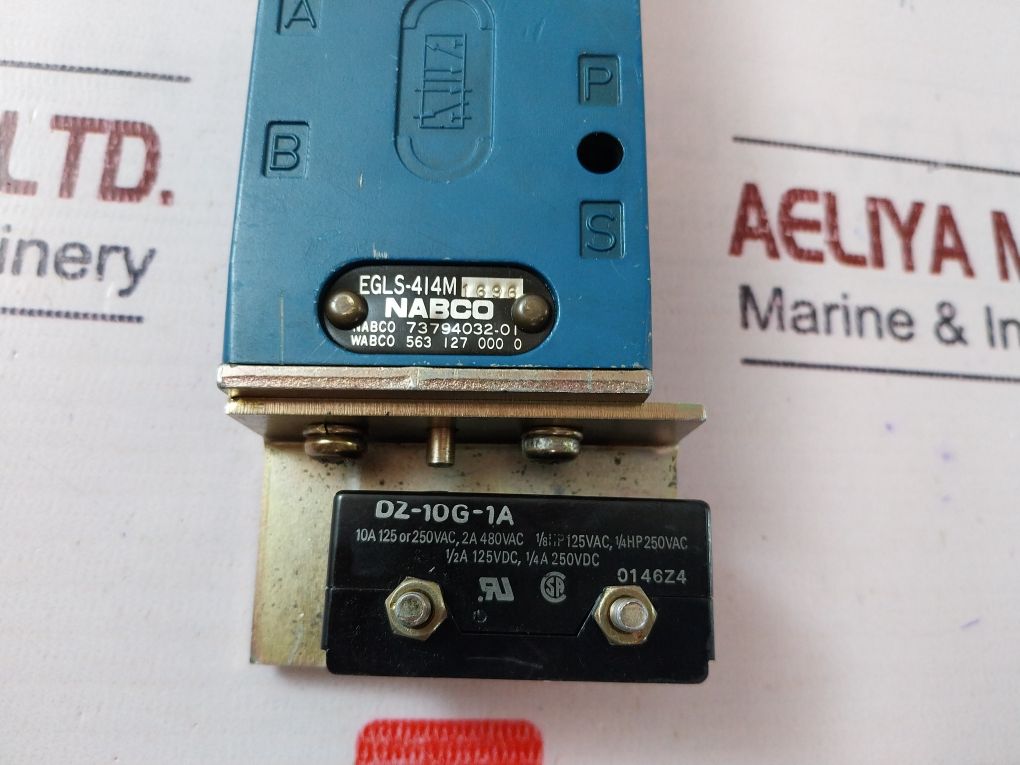Nabco Wabco Egls-414M Solenoid Valve 10A 250V Ac