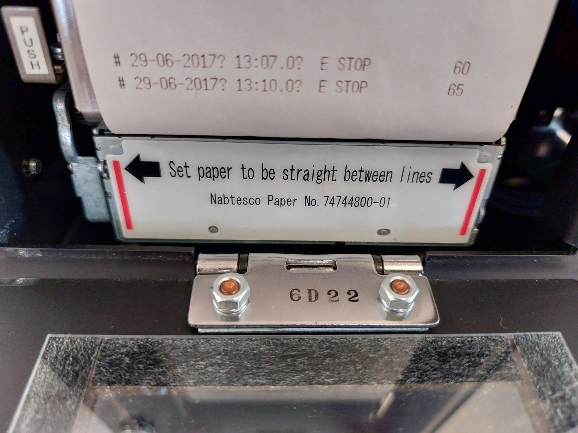 Nabtesco Ml-800-v Telegraph Logger