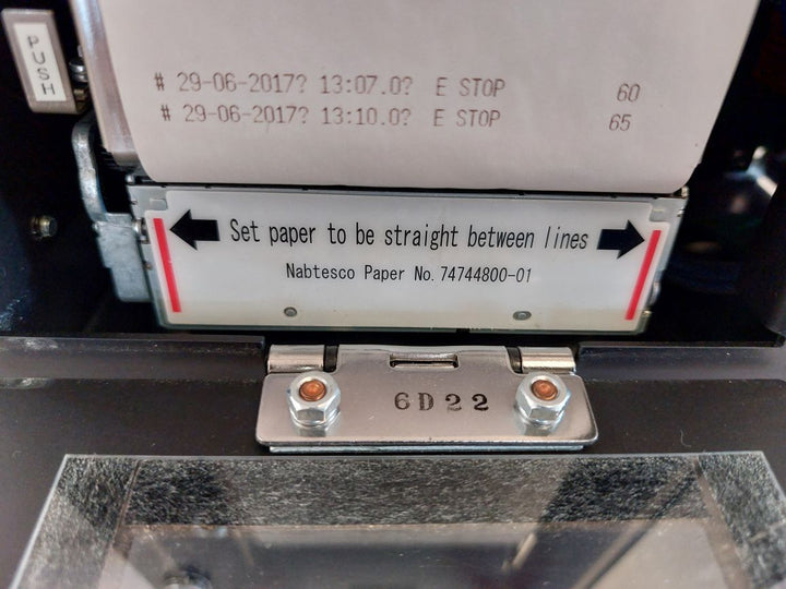 Nabtesco Ml-800-v Telegraph Logger