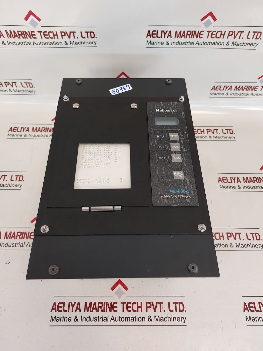 Nabtesco Ml-800-v Telegraph Logger