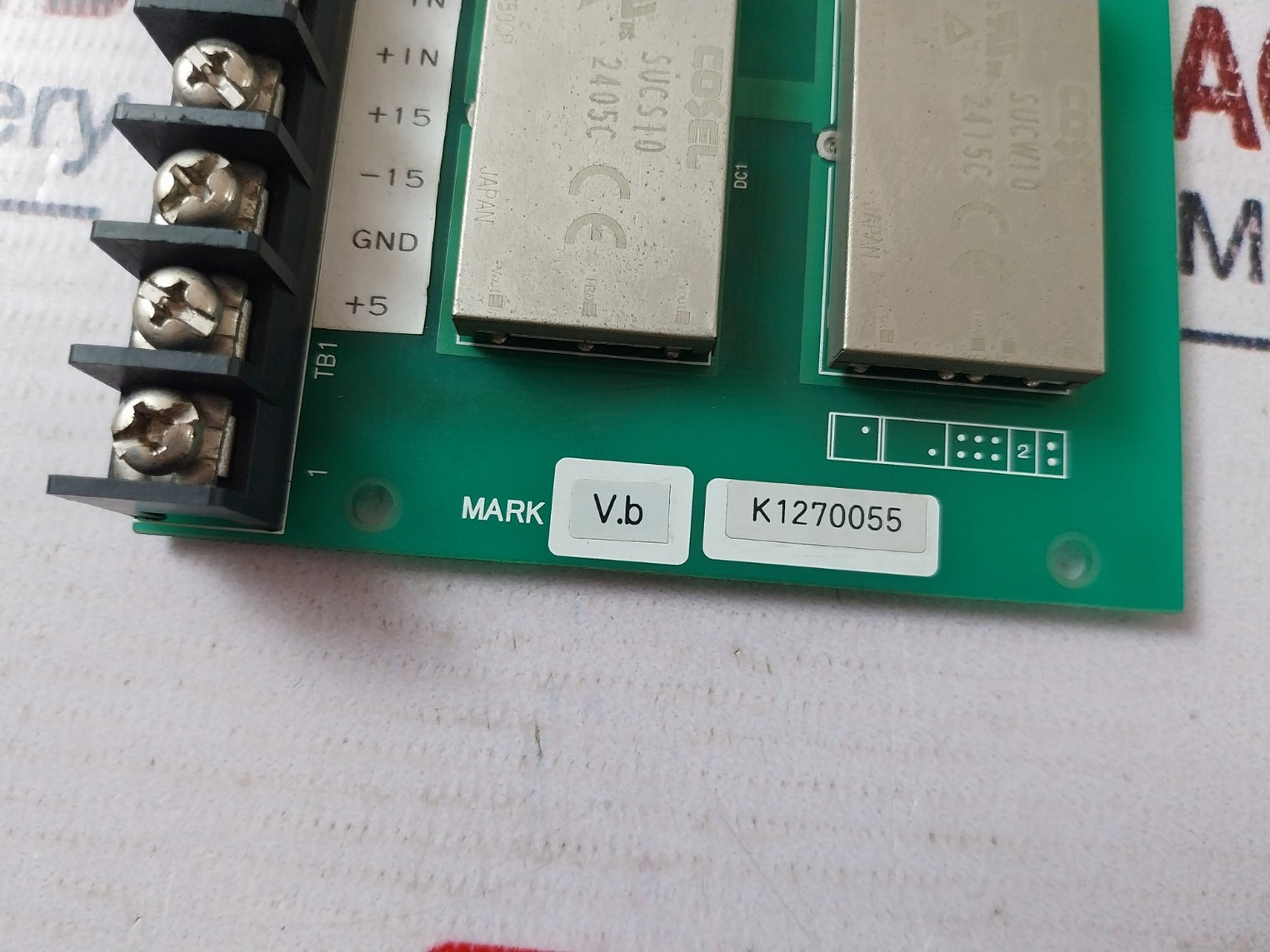 Nabtesco Nps-103-881 73741308 Printed Circuit Board 